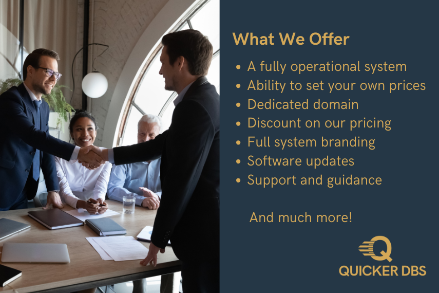 White-Label DBS What We Offer